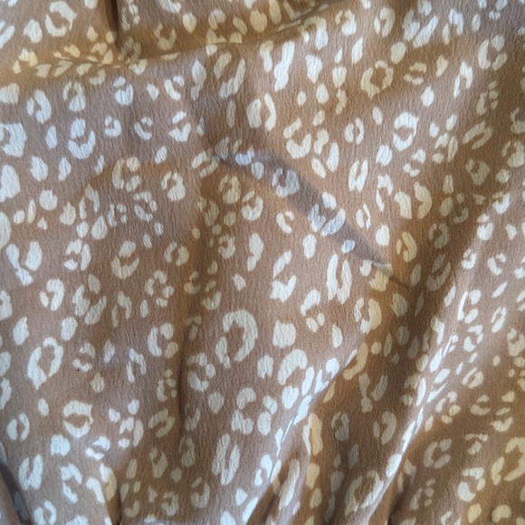 Altar'd State Wilde Leopard Mini Dress size medium - Picture 5 of 8